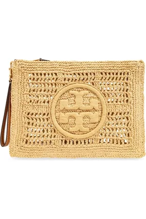 Tory Burch Femme, Sacs, Brun, Taille: ONE Size Pochette Crochet pour Essentiels Élégants