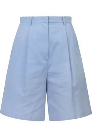 Max Mara Femme, Shorts, Bleu, Taille: 36 FR Pantalon Élégant Ecuba