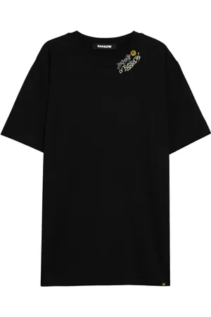 BARROW Homme, Tops, Noir, Taille: S Tee-shirt Homme Style Classique