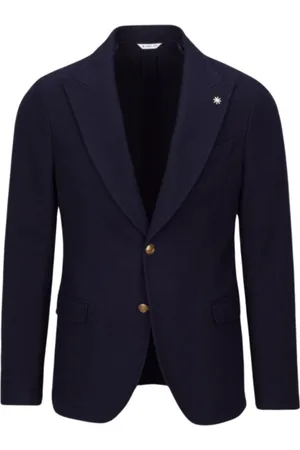 Manuel Ritz Homme, Vestes, Bleu, Taille: M Veste Formelle