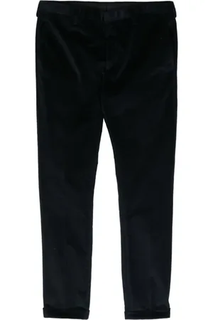Paul Smith Homme, Pantalons, Bleu, Taille: W38 Pantalon Côtelé Bleu Jambe Fuselée