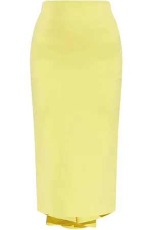 Jacquemus Femme, Jupes, Jaune, Taille: 36 FR Jupe Sablier