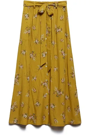 ANIYE BY Femme, Jupes, Jaune, Taille: 42 FR Collection de Jupes Élégantes