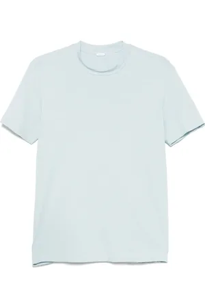 Malo Homme, Tops, Bleu, Taille: M T-shirt & Polo Bleu Clair