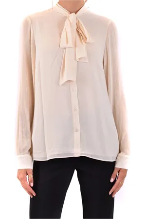 Michael Kors Femme, Blouses et Chemises, Blanc, Taille: 42 FR Hauts élégants pour toutes les occasions
