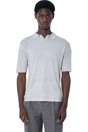 The Row Homme, Tops, , Taille: L Polo Top en Lin Texturé