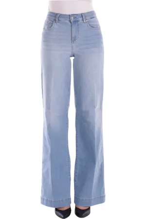 Liu Jo Femme, Jeans, Bleu, Taille: W31 Logo Dos Fermeture Éclair Jeans Coupe Régulière
