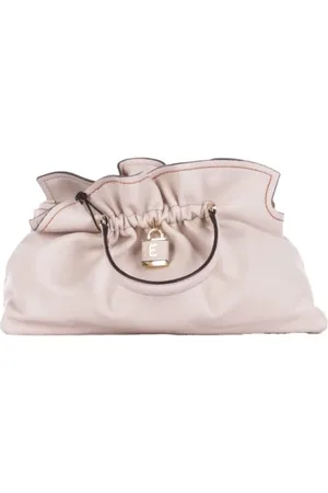 ERMANNO SCERVINO Femme, Sacs, Blanc, Taille: ONE Size Sac à bandoulière blanc avec logo frontal