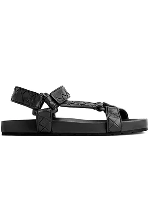 Bottega Veneta Homme, Chaussures, Noir, Taille: 43 EU Sandales de Voyage