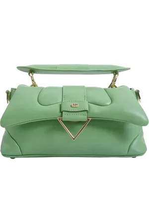 La Carrie Femme, Sacs, Vert, Taille: ONE Size Sac à Main Matelassé Vert Pistache