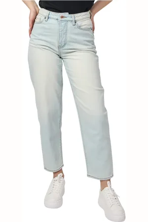 Armani Exchange Femme, Jeans, Bleu, Taille: W26 Jean Bleu 5 Poches Lavage Clair