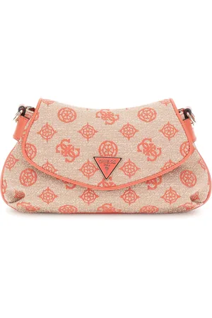 Guess Femme, Sacs, Rose, Taille: ONE Size Sac bandoulière en toile avec sangle amovible
