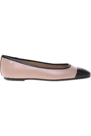 BALDININI Femme, Chaussures, , Taille: 37 EU Ballerina in black and nude nappa