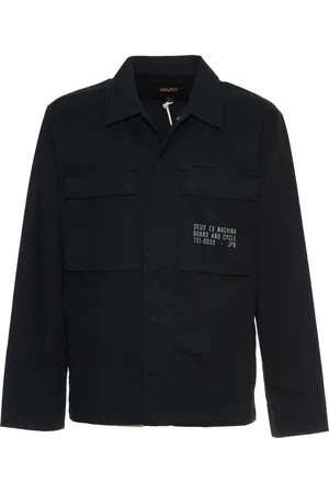Deus Ex Machina Homme, Vestes, Noir, Taille: L Chemise de Surf Noire Veste & Manteau