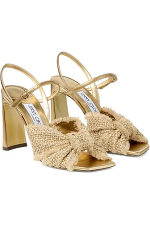 Jimmy Choo Femme, Chaussures, Jaune, Taille: 35 EU Sandales Annika