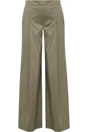SEMICOUTURE Femme, Pantalons, Vert, Taille: 38 FR Pantalon Lea