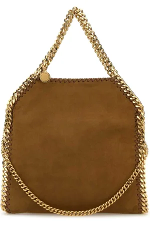 Stella McCartney Femme, Sacs, Brun, Taille: ONE Size Sac à main mini Falabella en daim camel