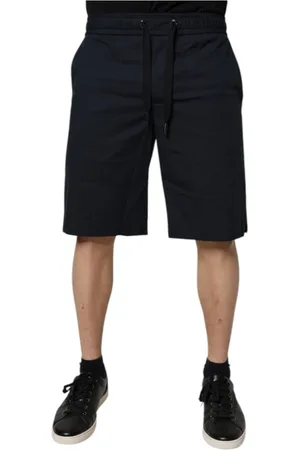 Dolce & Gabbana Homme, Shorts, Bleu, Taille: S Shorts Bermuda Bleu Foncé