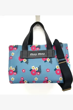 Miu Miu Femme, Pre-owned, Multicolore, Taille: ONE Size Pre-owned Cuir sacs-main