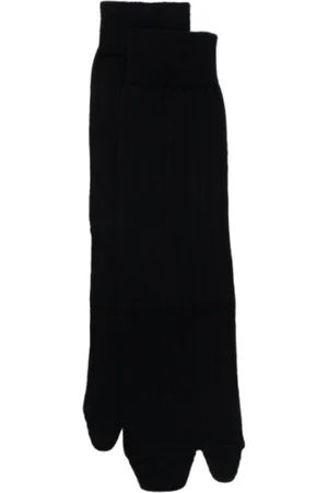 Maison Margiela Unisex, Sous-vêtements, Noir, Taille: S Chaussettes Bootleg Noires