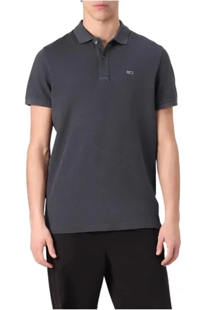 Tommy Hilfiger Homme, Tops, Gris, Taille: XL Polo Gris Foncé