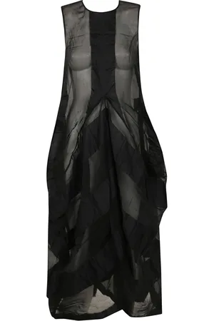 UMA WANG Femme, Robes, Noir, Taille: 38 FR Robe Élégante Alani pour Femmes
