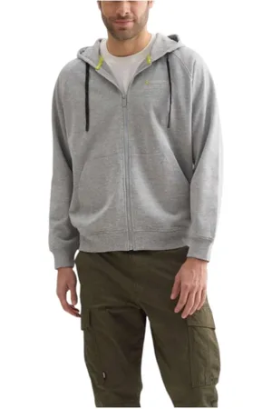 Munich Homme, Sweatshirts et sweats à capuche, Gris, Taille: M Sweat à capuche Tape avec style urbain