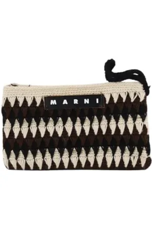 Marni Femme, Pre-owned, , Taille: ONE Size Pre-owned Tissu pochettes-minaudieres