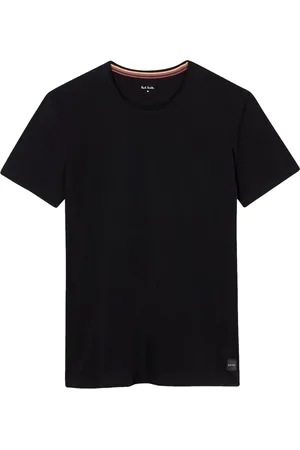 Paul Smith Homme, Tops, Noir, Taille: XL T-shirt lounge en coton noir
