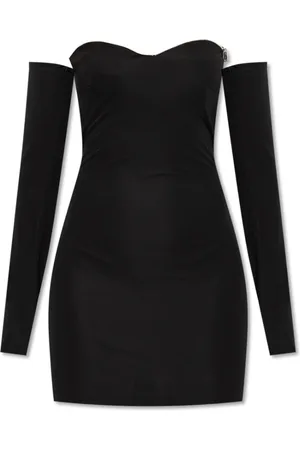 Dsquared2 Femme, Robes, Noir, Taille: 40 FR Robes élégantes pour toutes les occasions