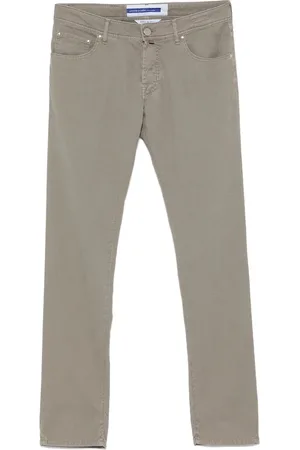 Jacob Cohen Homme, Jeans, Brun, Taille: W34 Jean Classique Marron Clair à Boutonnière