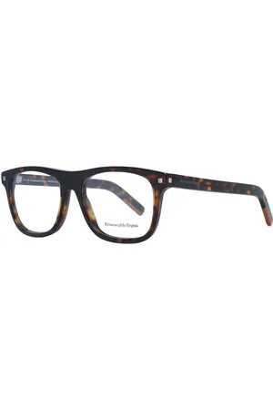 Ermenegildo Zegna Homme, Accessoires, Brun, Taille: ONE Size Montures Optiques Homme Marron