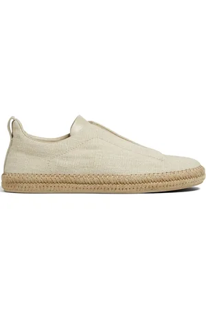Ermenegildo Zegna Homme, Chaussures, , Taille: 45 EU Espadrilles Triple Stitch Élégantes