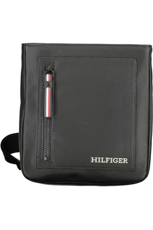 Tommy Hilfiger Homme, Sacs, Noir, Taille: ONE Size Sac bandoulière noir avec sangle ajustable