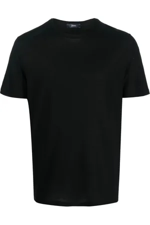 HERNO Homme, Tops, Noir, Taille: L T-shirt Homme Décontracté