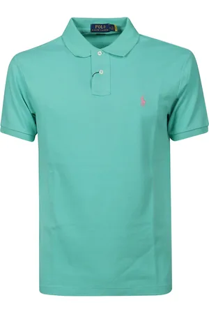 Ralph Lauren Homme, Tops, Vert, Taille: XL Polo Classique