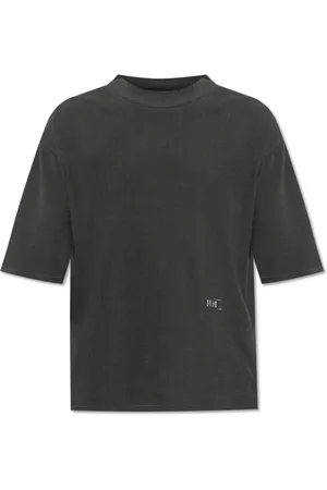 Maison Margiela Homme, Tops, Gris, Taille: 2XL T-shirt avec logo
