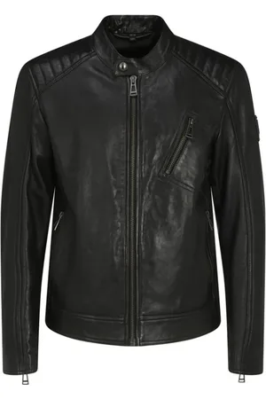 Belstaff Homme, Vestes, Noir, Taille: M Veste Lambskin V Racer
