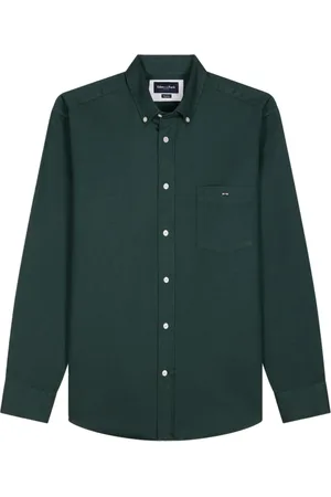 Eden Park Homme, Chemises, Vert, Taille: S Polo classique en coton coupe Regular