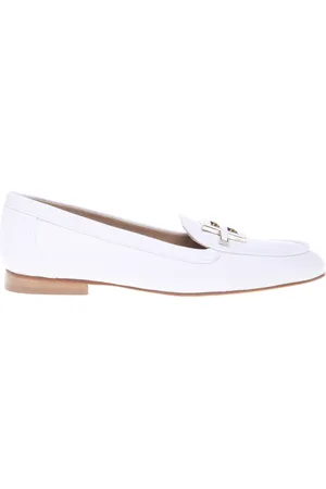 BALDININI Femme, Chaussures, Blanc, Taille: 40 EU nappa leather loafers