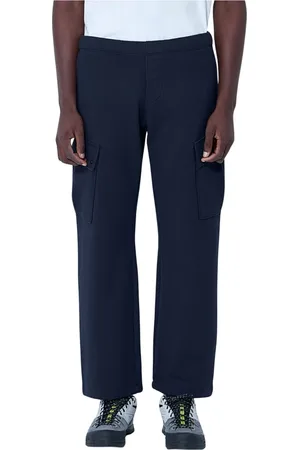 C.P. Company Homme, Pantalons, Bleu, Taille: L Pantalon Cargo en Coton Brossé