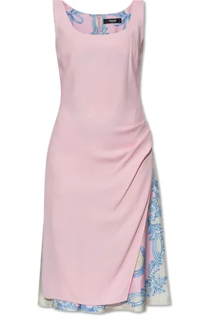 VERSACE Femme, Robes, Rose, Taille: 34 FR Robe avec impression Medusa Cameo