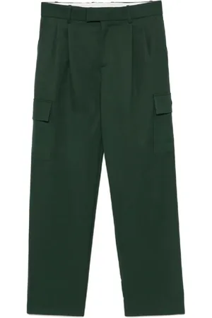 Drôle de Monsieur Homme, Pantalons, Vert, Taille: M Pantalon Cargo Confortable et Élégant