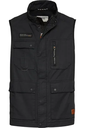 Camel Active Homme, Vestes, Bleu, Taille: 2XL Gilet de plein air élégant pour hommes