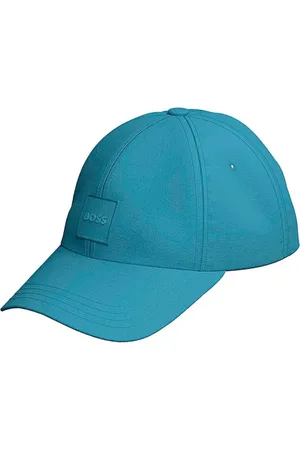 HUGO BOSS Homme, Accessoires, Bleu, Taille: ONE Size Bleu Coton Printemps/Été Chapeau Homme