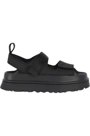 UGG Femme, Chaussures, Noir, Taille: 40 EU Sandales Golden Glow