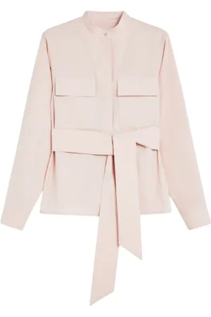 Max Mara Femme, Vestes, Rose, Taille: 38 FR Vestes Weekend Roses avec Motif Élastique
