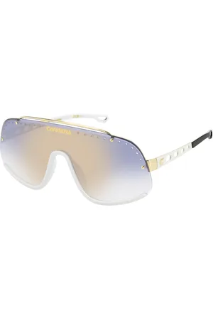 Carrera Unisex, Accessoires, Noir, Taille: L Lunettes de soleil Flaglab Bleu Or