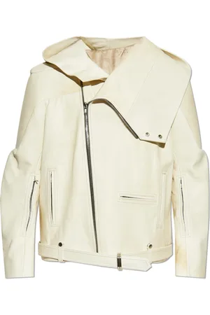 Rick Owens Homme, Vestes, , Taille: ONE Size Veste en cuir Stooges