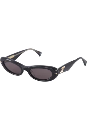 Le Specs Unisex, Accessoires, Noir, Taille: M Lunettes de Soleil Ovales Noires Style Numero Uno